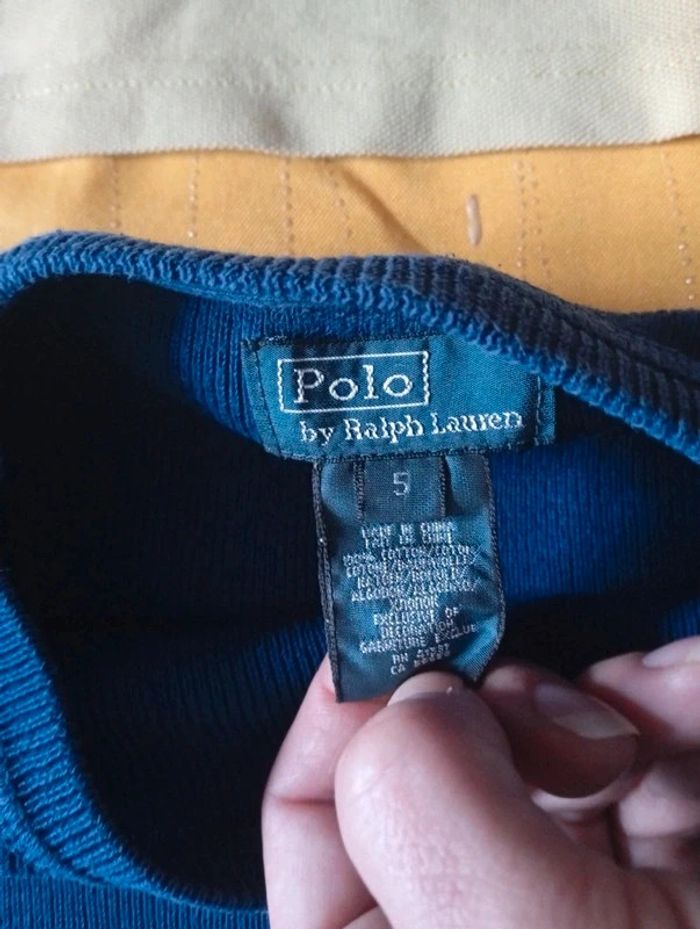 Lot de 2 vêtements Printemps été de marque 5 ans  Timberland et Ralph Lauren - photo numéro 5