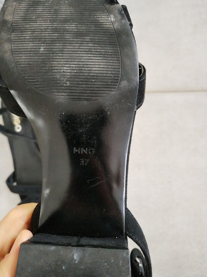 Sandales noires 37 Mango - photo numéro 3