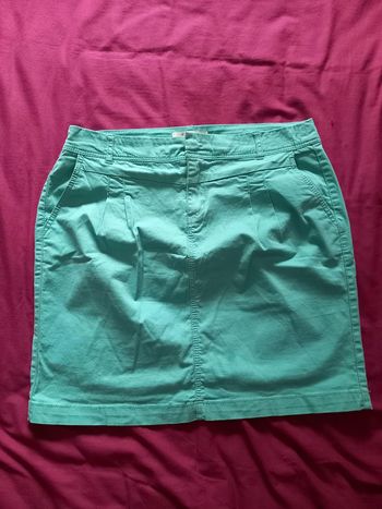 Jupe vert menthe