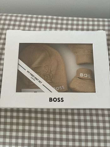Coffret naissance 1 mois bébé garçon BOSS