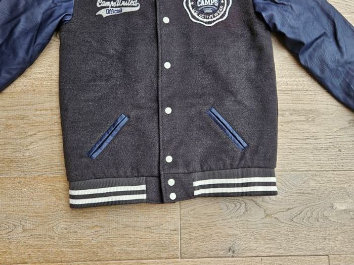 NEUF Veste blouson Teddy marelassé simili cuir Campus Camps 12 ans - photo numéro 4