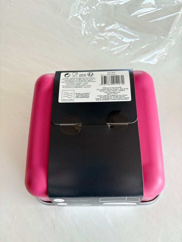 Boîte lunch box compartimentée cook concept - photo numéro 6