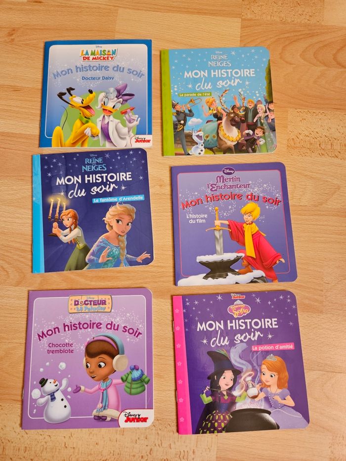 Lot de livres mon histoire du soir