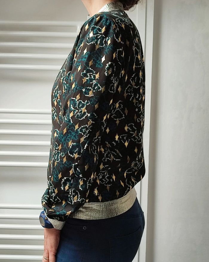 Jolie veste légère printemps été type bombers S - photo numéro 3