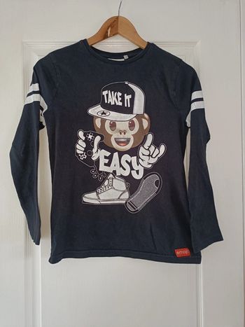T-shirt manches longues Emoji 12 ans