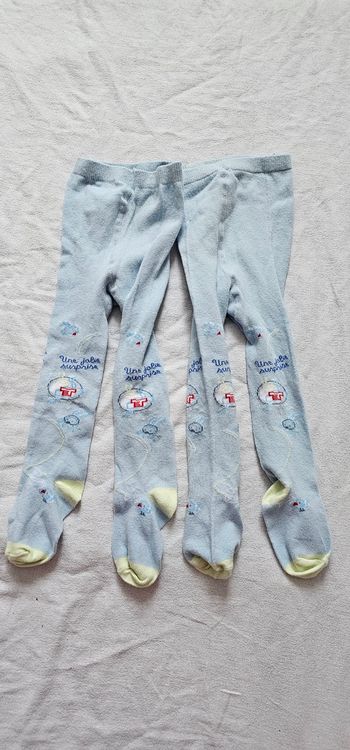 Lot de 2 Collants bébé garçon Taille  24/26