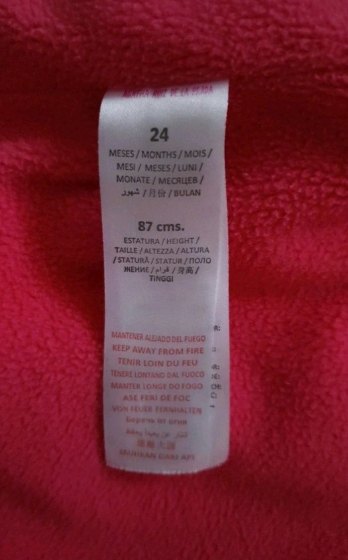 Doudoune agatha ruiz de la prada 24 mois - photo numéro 3