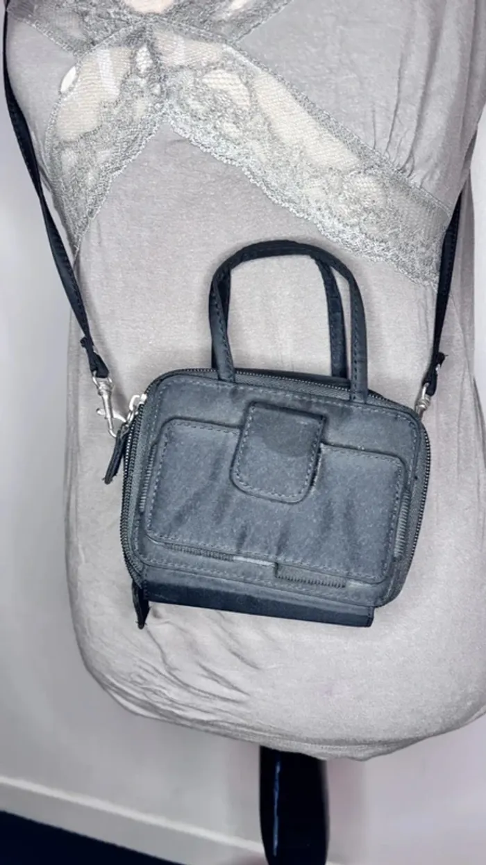 👜 petit sac à bandoulière noir - photo numéro 2