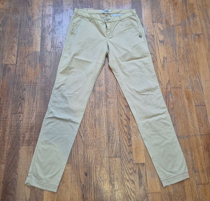 Pantalon chino beige femme W27 L32 (FR 36) Maison Scotch La Femme selon Marie Jolie Vagabonde - photo numéro 6