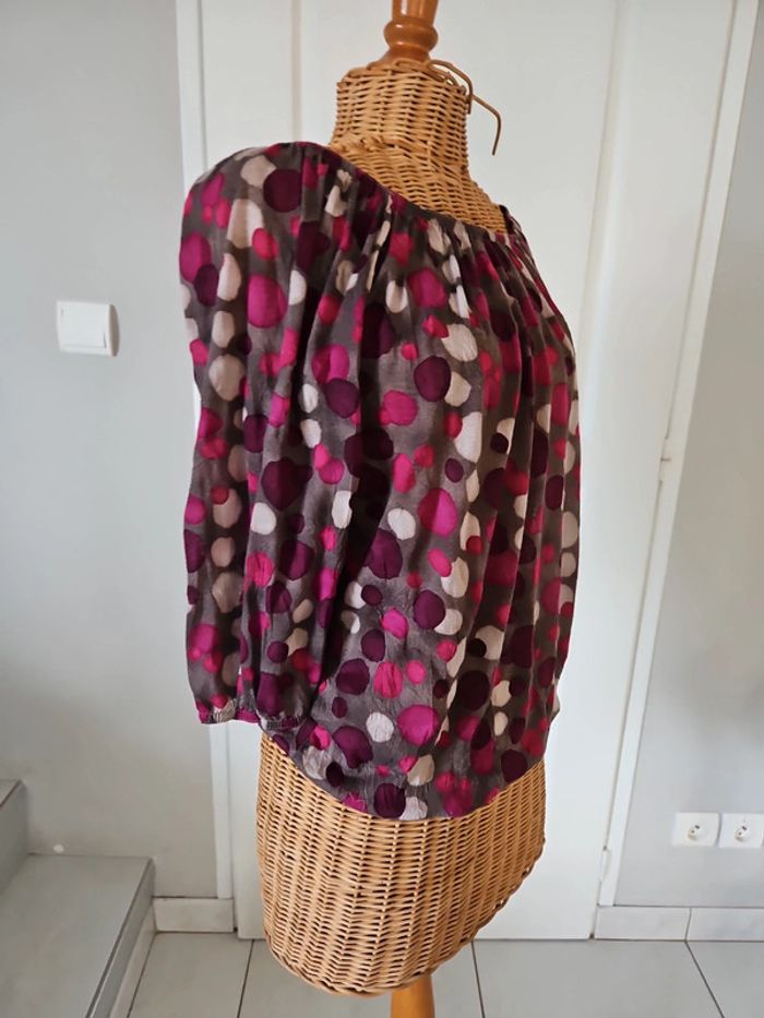 T-shirt ml femme caché cache taille L Eloete - photo numéro 5