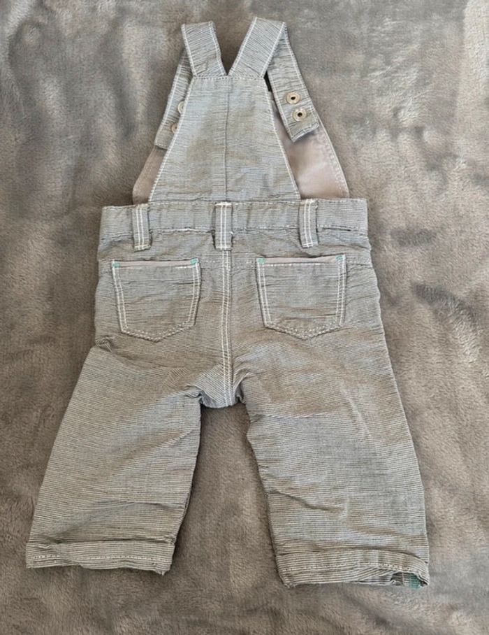 Ensemble salopette longue + body ml - 3 mois - Obaïbi - photo numéro 3