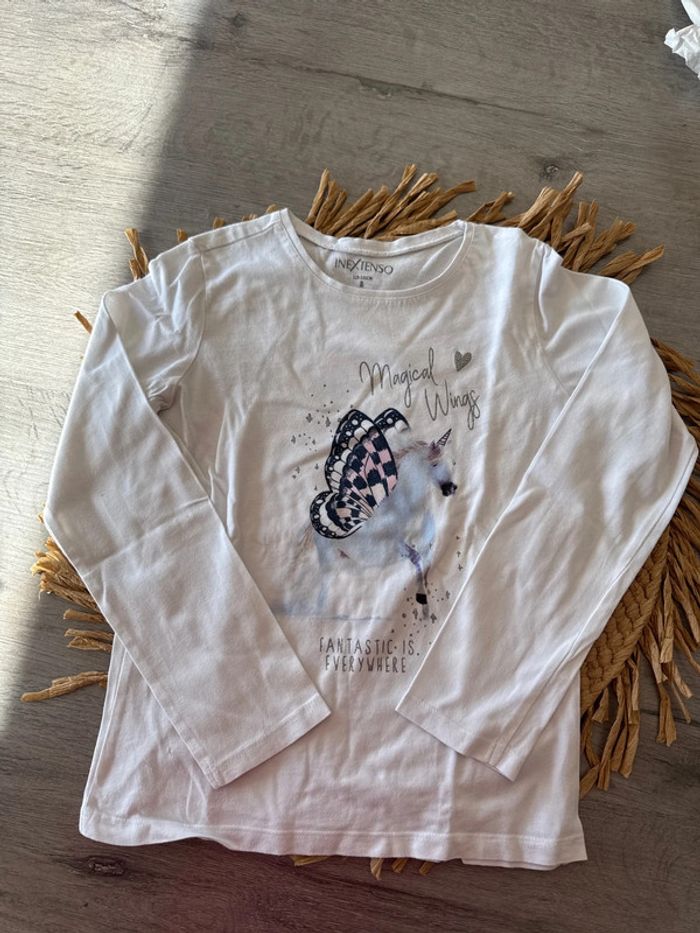 T shirt manches longues 8 ans in extenso