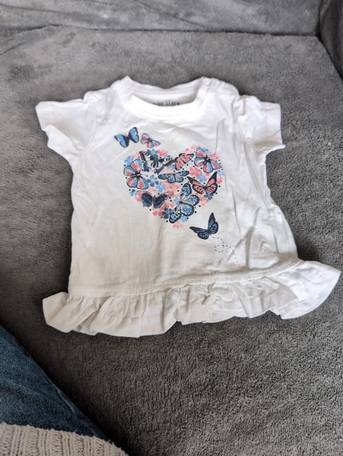 T shirt manche courte 9/12 mois