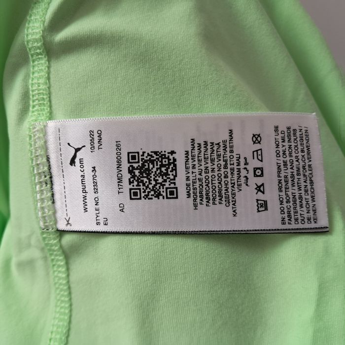 Débardeur Vert Femme Puma Run Cloudspun Sport Taille S col rond Sans manches - photo numéro 10