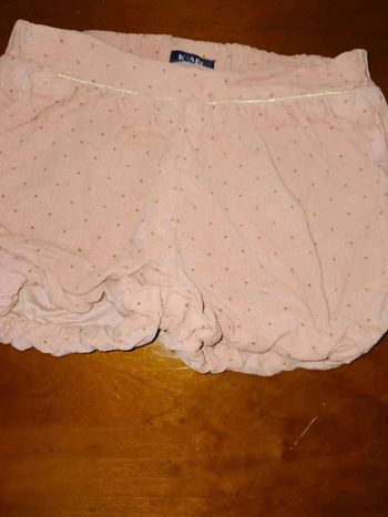 Short rose 12 mois kiabi