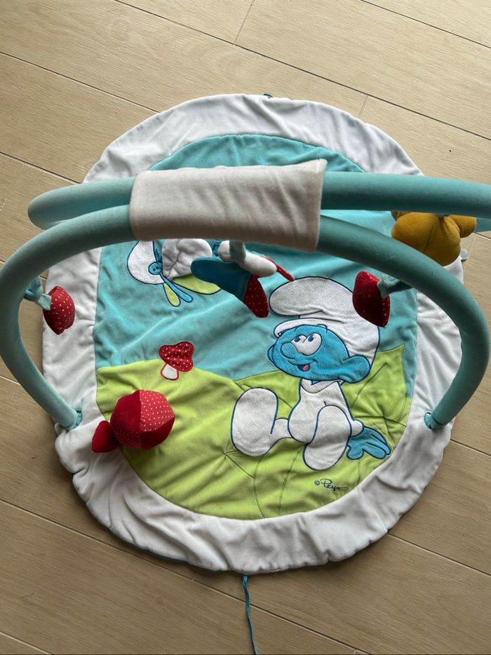 Tapis d’éveil schtroumpfs peyo