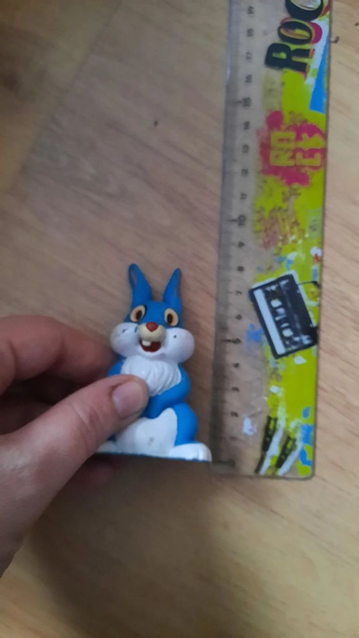 Figurine lapin bleu disney - photo numéro 2