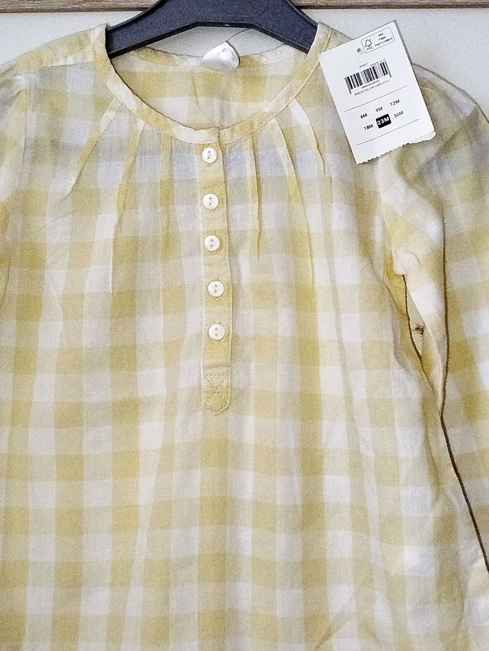 Tex Blouse fille 24 mois Neuve - photo numéro 2