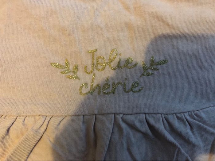 T-shirt manches longues fille 6 mois - photo numéro 2