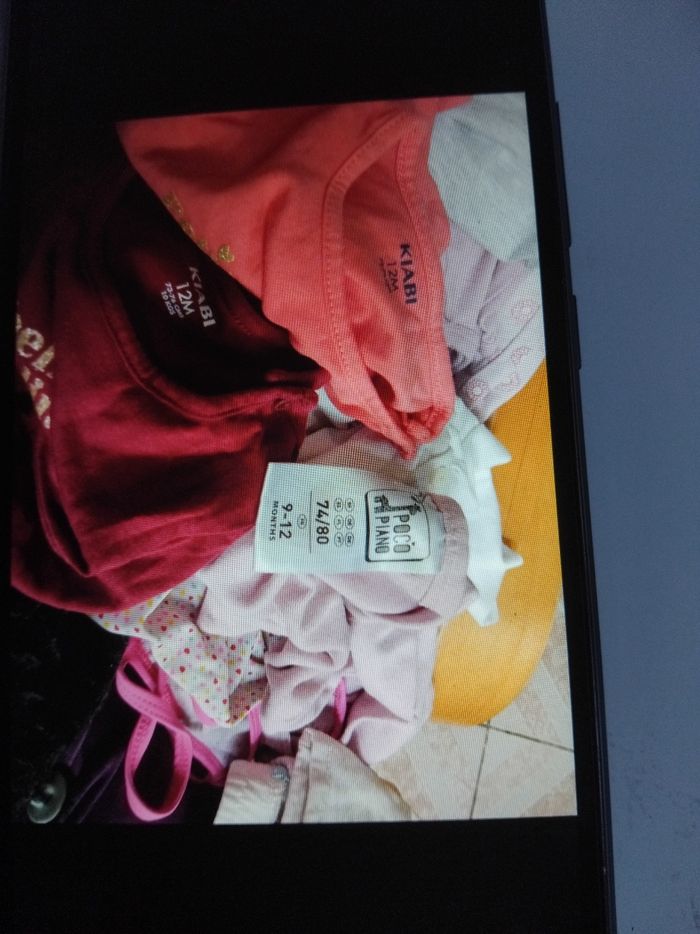 Lots de vêtements pour bébé 9/12 mois. - photo numéro 7