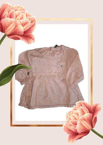 🌟🌸 T-shirt manches longues pour bébé fille 🌸🌟