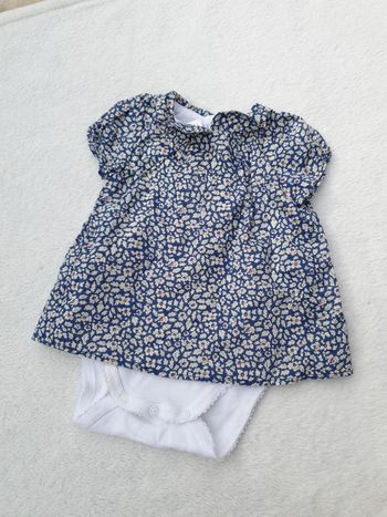 Robe body fleurie