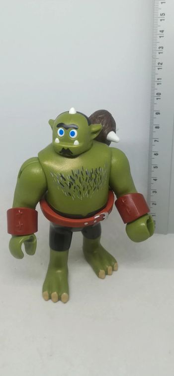 Grand troll vert avec massue playmobil