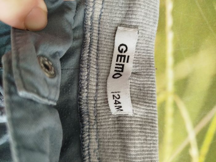 Pantalon bleu Gémo 24 mois - photo numéro 2
