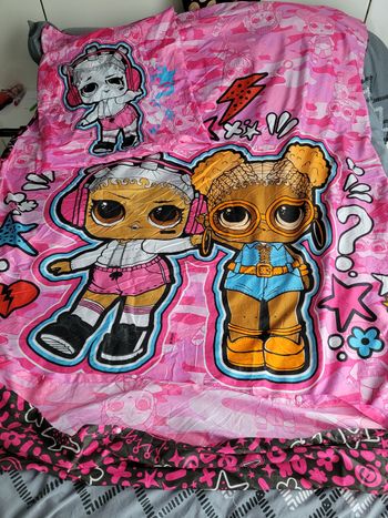 Housse de couette poupée lol