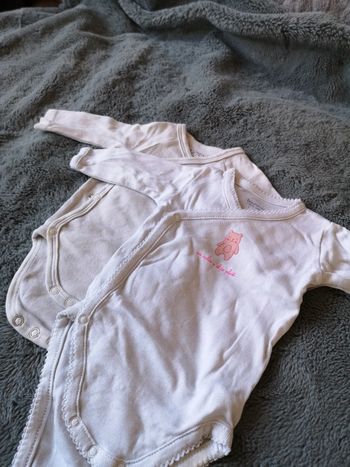 Lot de 2 bodies manche longue