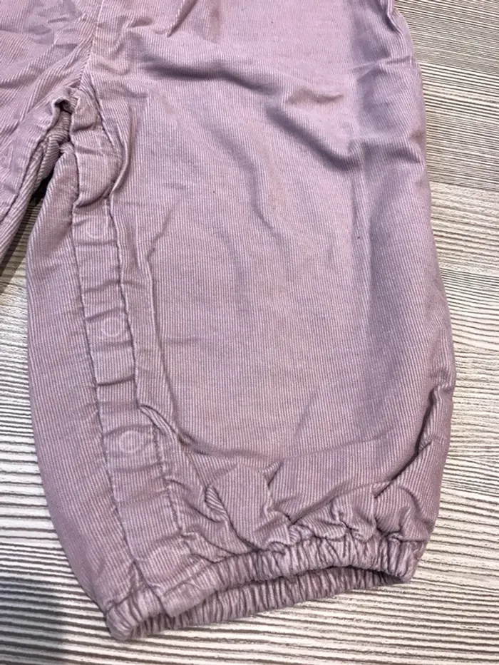 Salopette velours Teeshirt 18 mois DPAM 🌸 - photo numéro 7