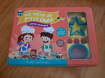Kit de patisserie pour enfant : Ma boite de p'tit chef