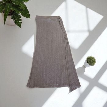jupes longue Zara marron et doré taille M