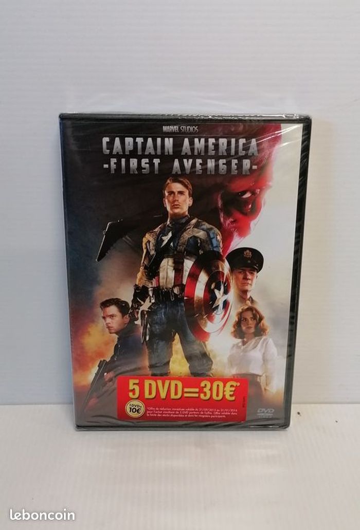 Dvd CAPTAIN AMERICA FIRST AVENGER (Neuf sous blister)