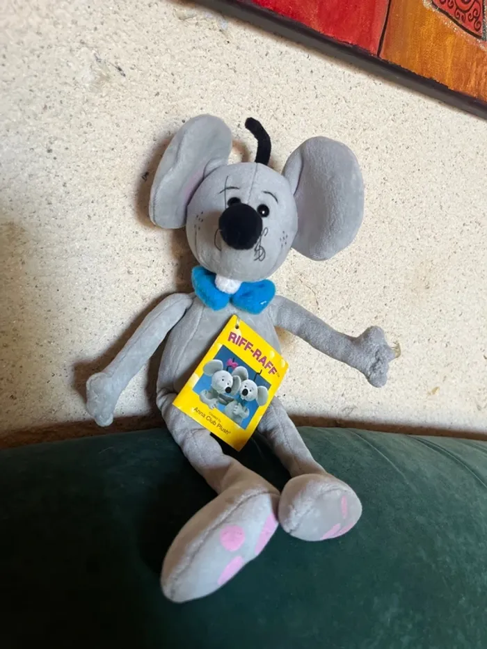 Peluche souris Anna club plush riff-raff