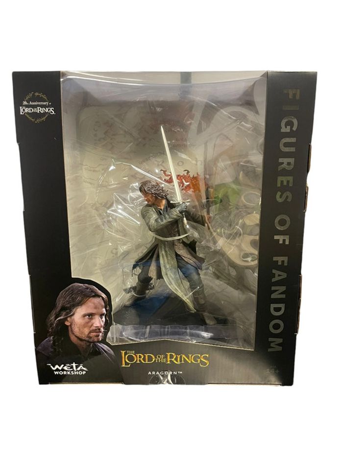 Statuette The Lord of the rings 20 th anniversary Aragorn 28 cm Weta Workshop neuf