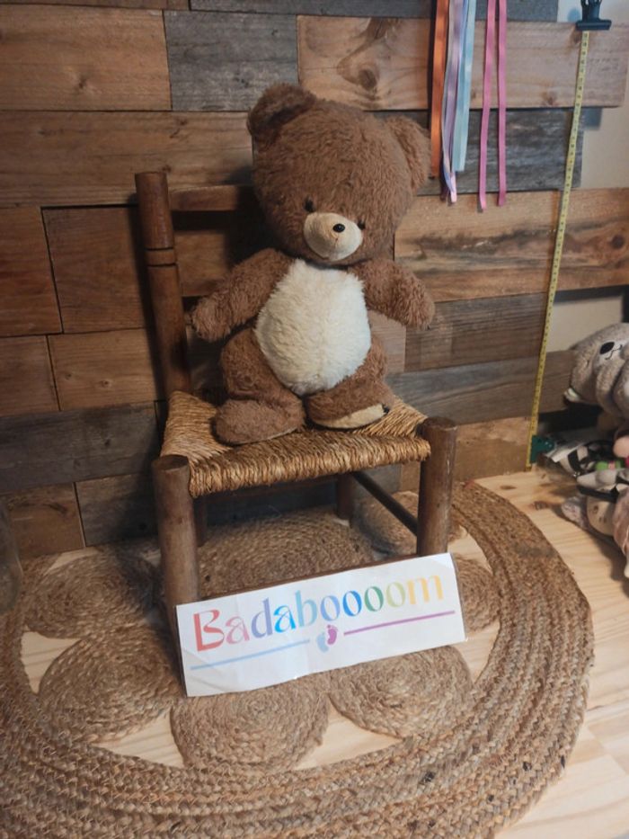 peluche ours boulgom vintage