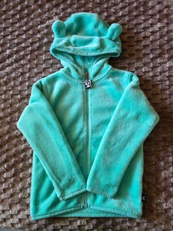 Polaire zippée mixte