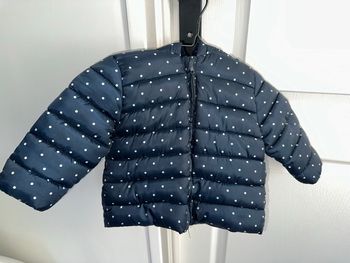 Doudoune capuche bébé fille