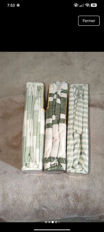3 draps housse 