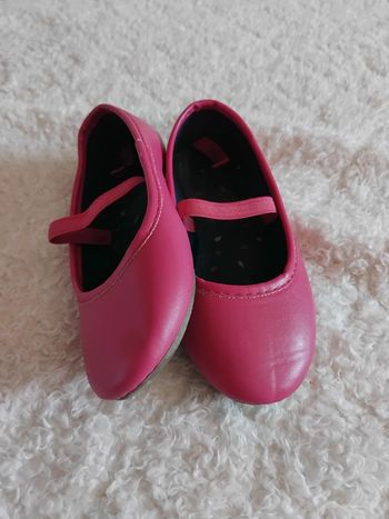🩰 Ballerine fille - Rose fuchsia - Pointure 29