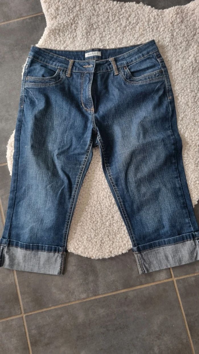 Pantacourt Yessica 40 L tissus elasthanne - photo numéro 3