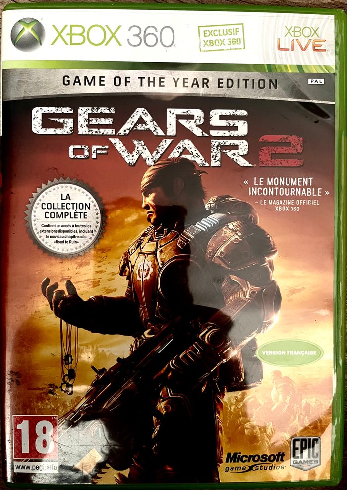 Gears of war 2 pour 360