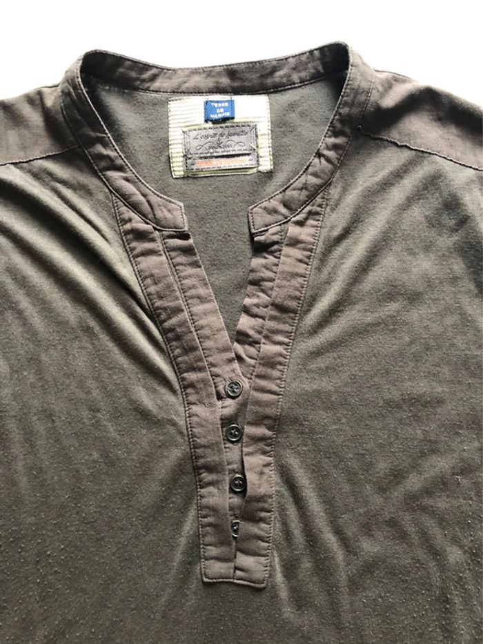 AN35: Tunique marron tdm T 44/46 - photo numéro 6