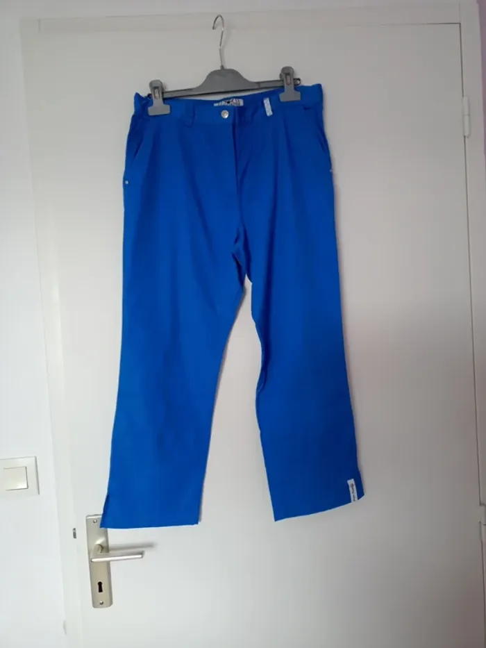 Pantacourt bleu très stylé