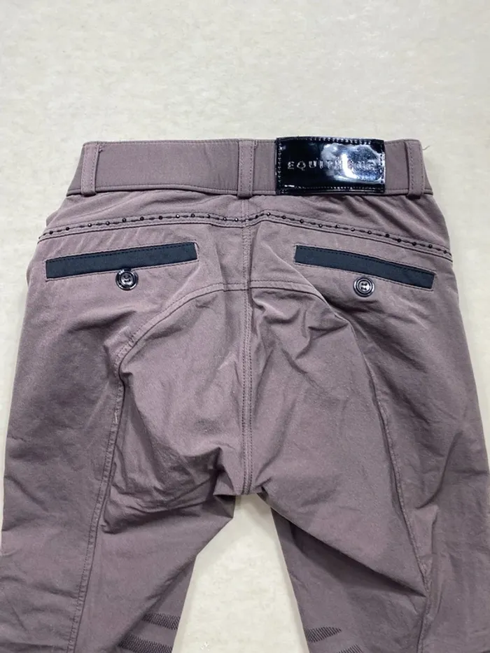 Pantalon Equithème Safir Marron – Taille 10 ans – Très bon état - photo numéro 7