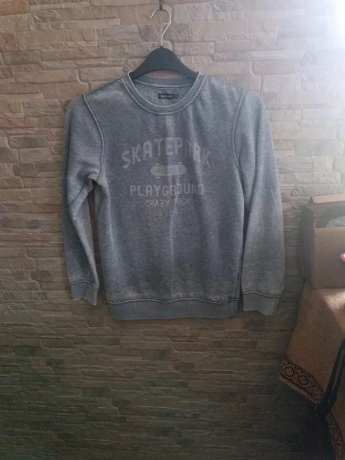 Sweat bleu In Extenso 12A