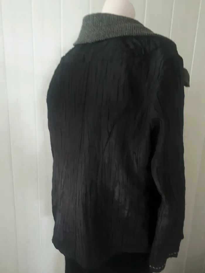 Veste dégriffée noire 44 - photo numéro 7