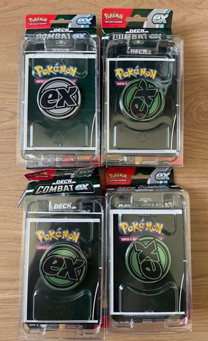 Deck combat Ex Pokémon Lot de 4 Kangourex - photo numéro 4