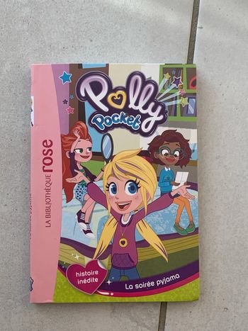 Livre Polly pocket la soirée pyjama
